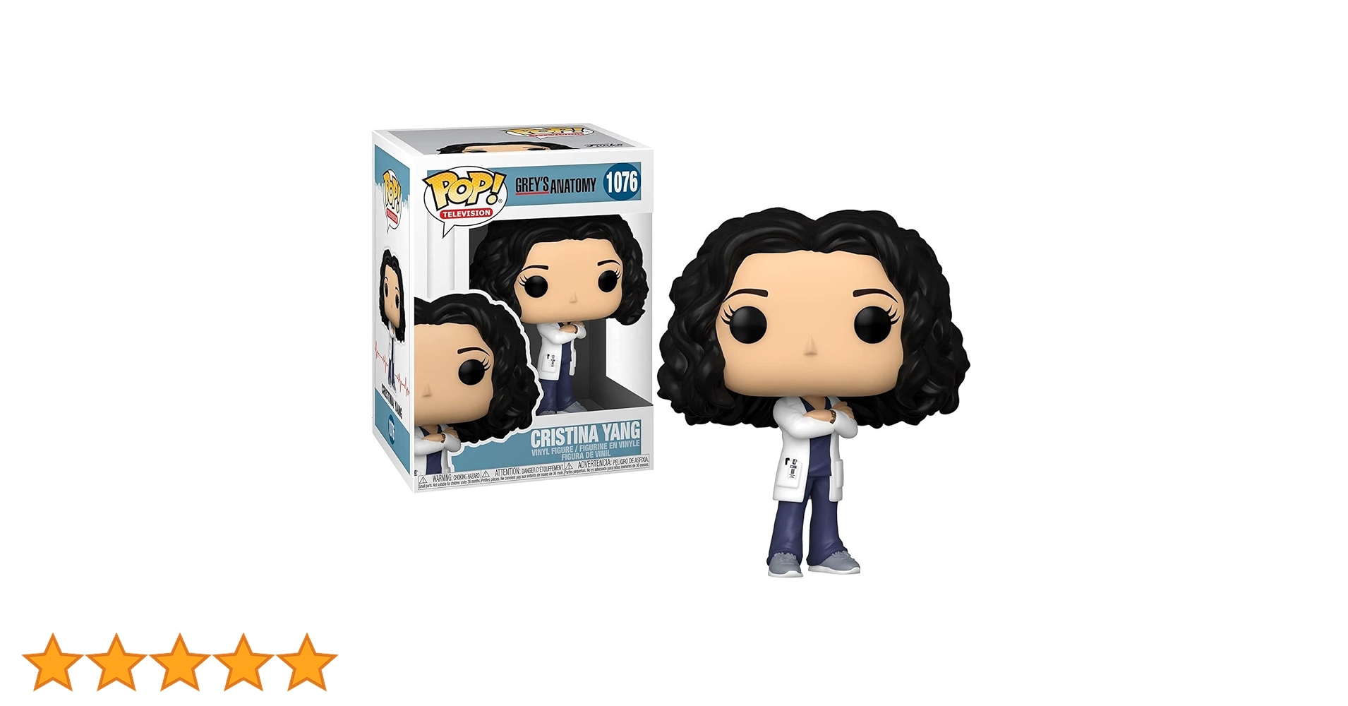 Funko Pop! TV: Grey's Anatomy - Cristina Yang : Buy Online